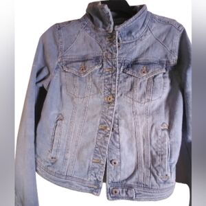 Pilcro And The Letterpress By Athropologie Denim Jean Jacket Womens Sizem